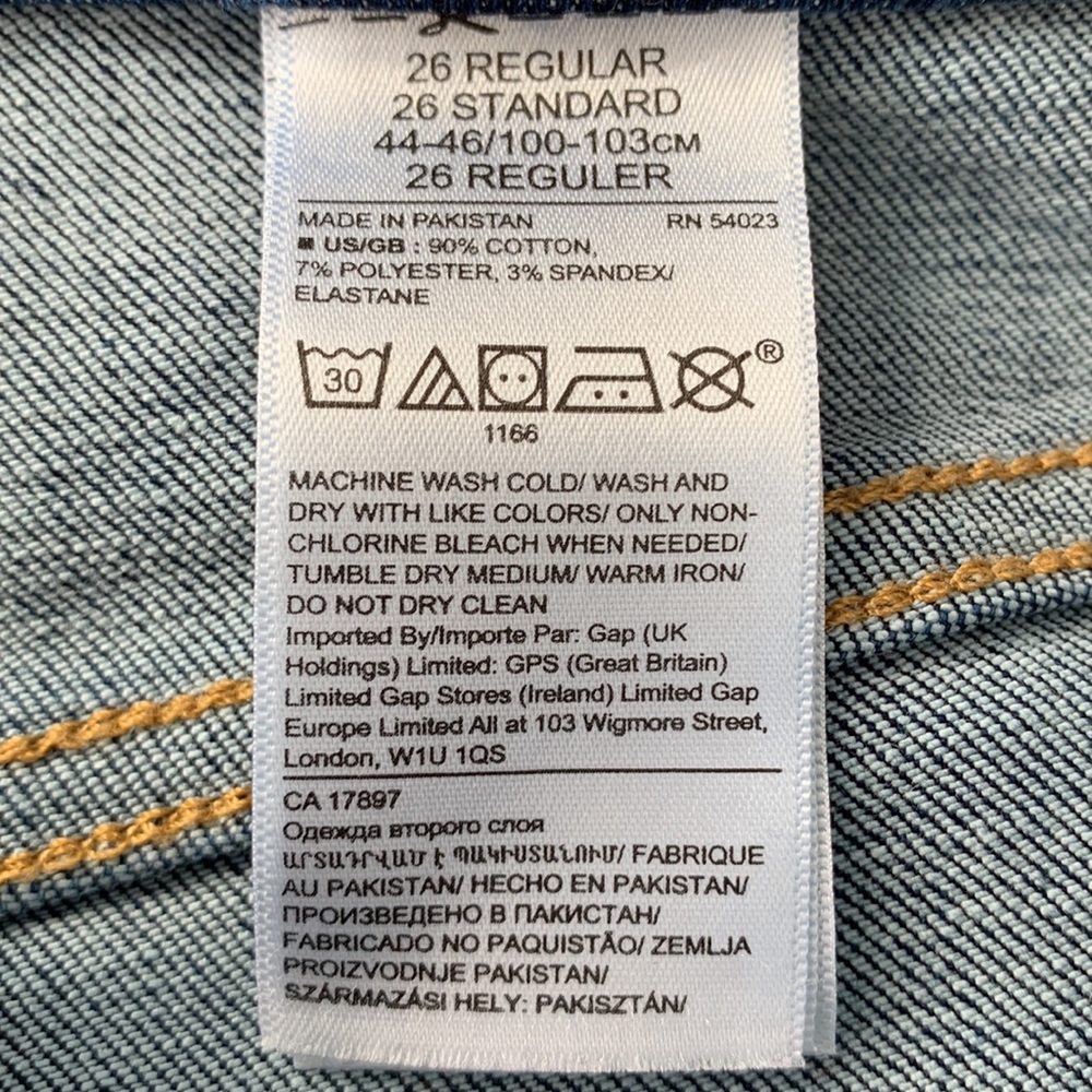 BANANA REPUBLIC | mid-rise skinny premium denim dark blue jeans - Picture 4 of 6